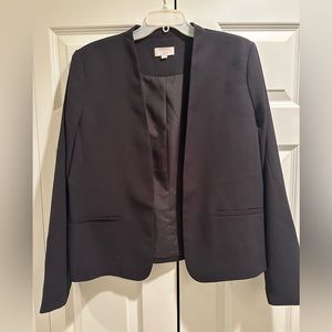 Ann Taylor Loft size 14 black blazer